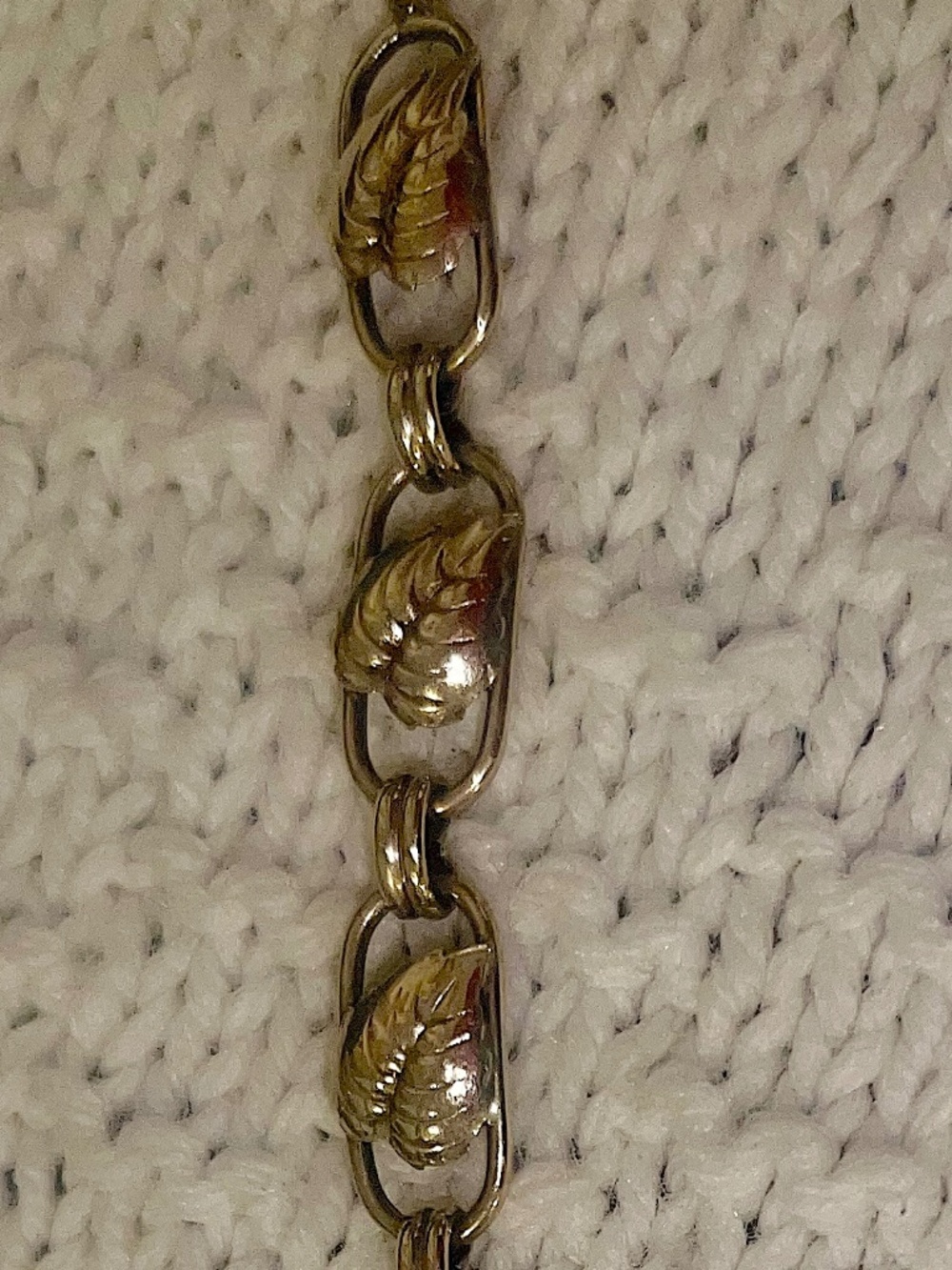 Danecraft(?) Vintage Leaf Bracelet